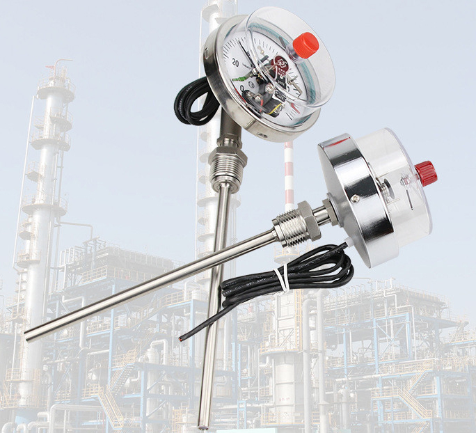 一體化雙金屬溫度計(jì)產(chǎn)品圖